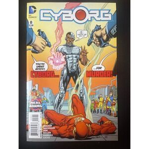 DC Comics Cyborg 8 Comic Book Neal Adams Variant Cover Batman V Superman